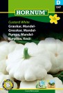 Gresskar, Mandel- 'Custard White' (Cucurbita pepo) thumbnail