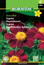 Fløyelsblomst 'Disco Red' (Tagetes patula) thumbnail