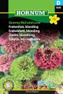 Frøkenhatt, blanding 'Queeny Red and Lime' (Zinnia elegans) thumbnail