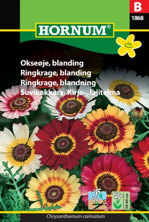 Ringkrage, blanding '' (Chrysanthemum carinatum)