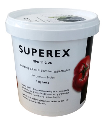 Superex Blomst&Grønnsak 1kg
