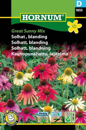 Solhatt, blanding 'Great Sunny Mix'