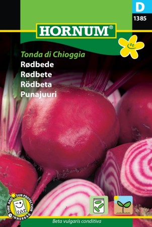 Rødbete 'Tonda di Chioggia' (Beta vulgaris conditiva)