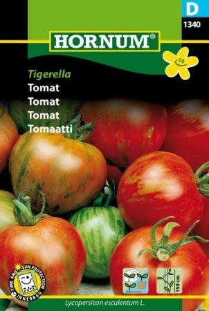 Tomat 'Tigerella' (Solanum lycopersicum)