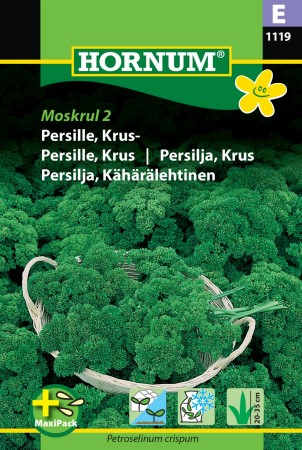 Persille, Krus (MaxiPack) 'Mooskrause 2, Smaragd' (Petroselinum crispum)