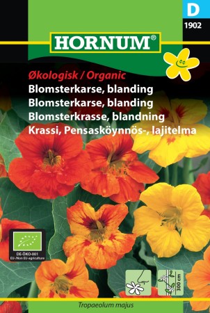 Blomsterkarse, blanding '' (Tropaeolum majus)