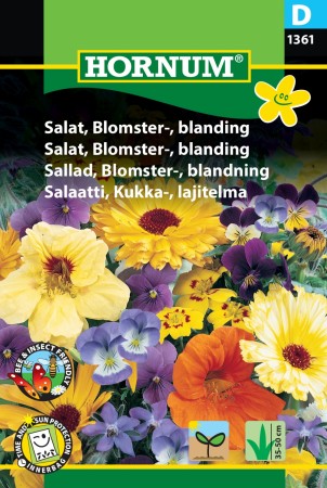 Salat, Blomster-, blanding '' ()
