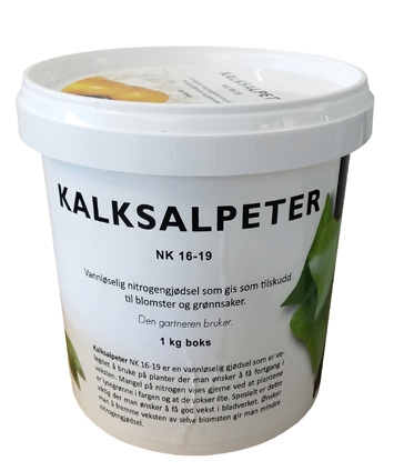 Kalksalpeter (lett vannløslig) 1 kg