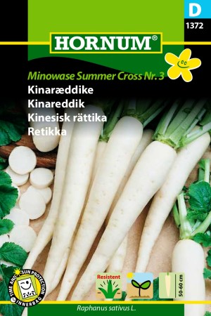 Kinareddik 'Minowase Summer Cross Nr. 3' (Raphanus sativus L.)