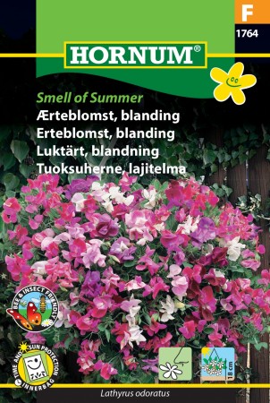 Erteblomst, blanding 'Smell of Summer' (Lathyrus odoratus)