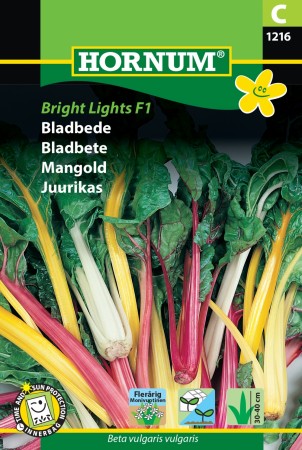 Bladbete 'Bright Lights F1' (Beta vulgaris vulgaris)